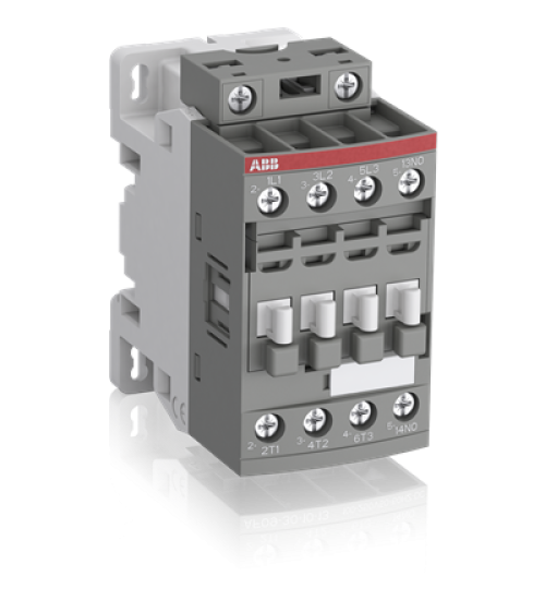1SBL137001R1301 - AF09-30-01-13 100-250Vac/dc 3P 9A 1NC  Power Contactor - ABB