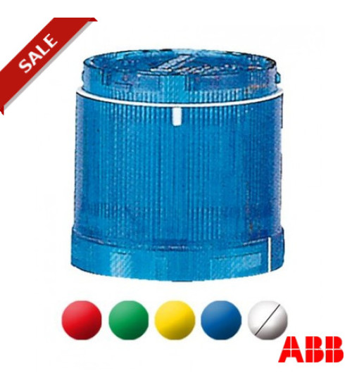1SFA616070R3072 -  LED rotating light, 24Vac/dc with integrated LED,Green,KL70 - ABB