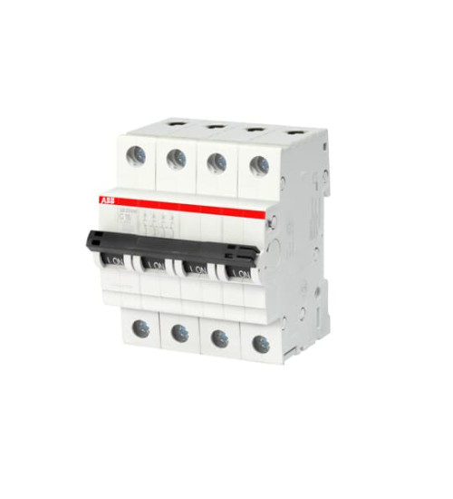 ABB SB204 M-D3 3A 10kA 4 Pole MCB, 1SYS274012R0031