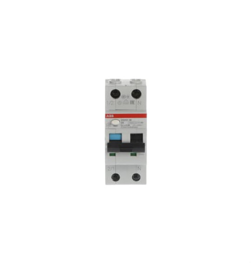 2CSR275080R3064 - DS201 1P+N 6A 300mA 10kA Curve-C Type-A RCBO - ABB