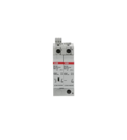 2CTB815704R0200 - Surge Protection Device,Single Pole + Neutral,275V,40kA,OVR T2 1N 40-275s P TS QS - ABB