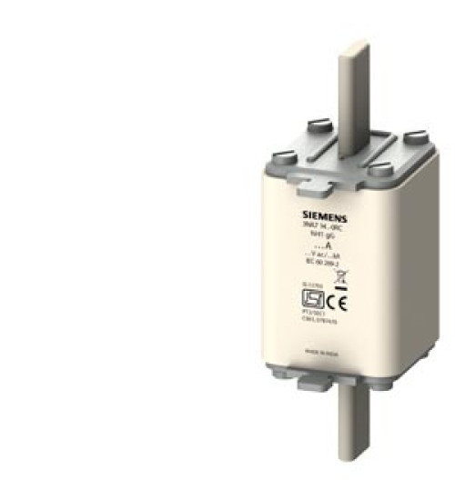 3NA71400RC - LV HRC fuse element, NH1, In 200 A, AC 500 V, DC 440 V, Combined indicator, live grip lugs - siemens