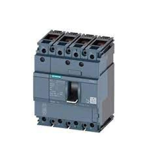 3VA1040-3ED42-0AA0 - circuit breaker 3VA1 IEC Frame 100 breaking capacity class N Icu=25 kA @ 415 V 4-pole, line protection TM210, FTFM, In=40 A overload protection Ir=40 A permanently set short-circuit protection Ii=10 x In N conductor unprotected nut keeper kit - siemens