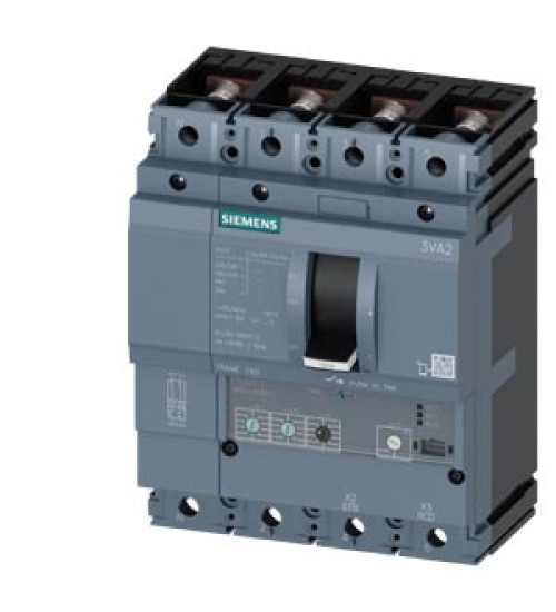 3VA2116-4HL42-0AA0 - MCCB 160 A, 4 Pole, 36 kA, O/L & S/C Settings, Microprocessor Trip Unit ETU320 LI - siemens