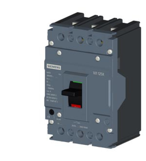 3VJ1092-3DB32-0AA0 - MCCB 25 A, 3 Pole, 25 kA, Adjustable O/L & Fixed S/C Settings, Thermal Magnetic Trip Unit (ATFM) - Siemens | Electrihub