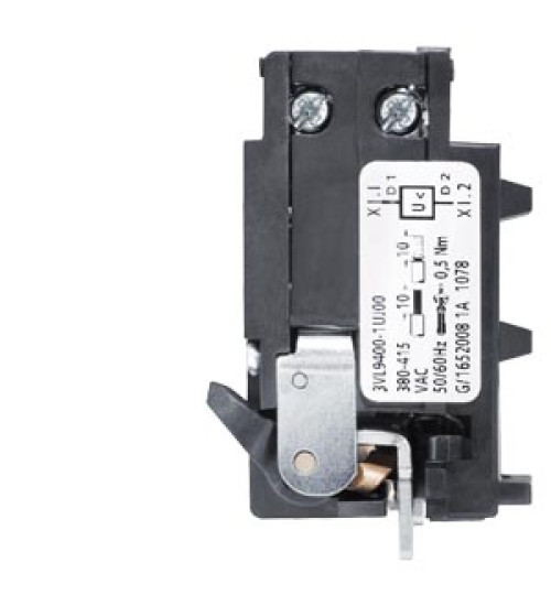 3VL9800-1UR00 - accessory for VL630, VL800, VL1250, VL1600, undervoltage release 110...127V DC for installation on right. - siemens
