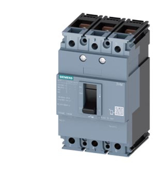 3VM11204ED320AA0 - MCCB 20 A, 3 Pole, 36 kA, Fixed O/L & Fixed S/C Settings, Thermal Magnetic Trip Unit (FTFM) - Siemens | Electrihub