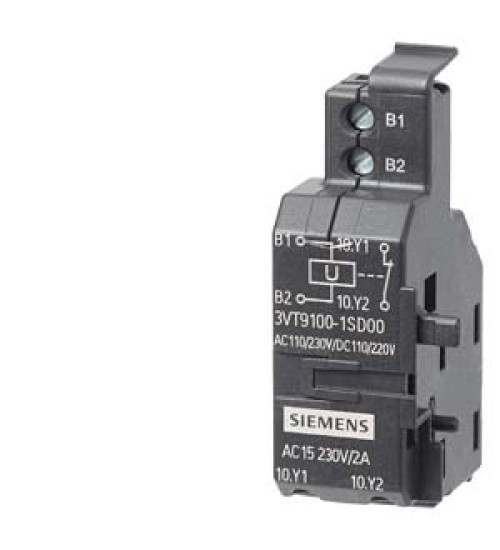 3VT9100-1SD00 - accessory for VT160 shunt release for 110; 230V AC/110, 220V DC for mounting on left. - siemens