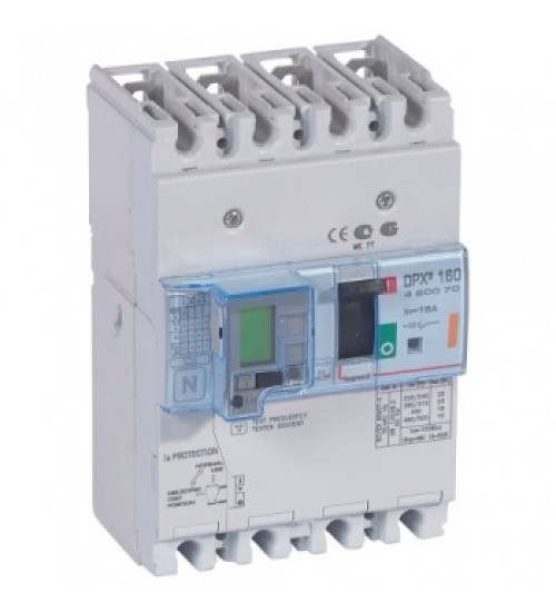 16A  4P Icu Breaking Cap-25 KA Thermal-Magnetic Type-DPX