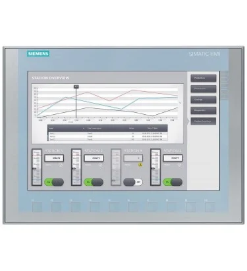 6AV2123-2MB03-0AX0 - SIMATIC HMI, KTP1200 Basic, Basic Panel, Key/touch operation, 12" TFT display, 65536 colors, PROFINET interface, configurable from WinCC Basic V13/ STEP 7 Basic V13, contains open-source software, which is provided free of charge see enclosed CD