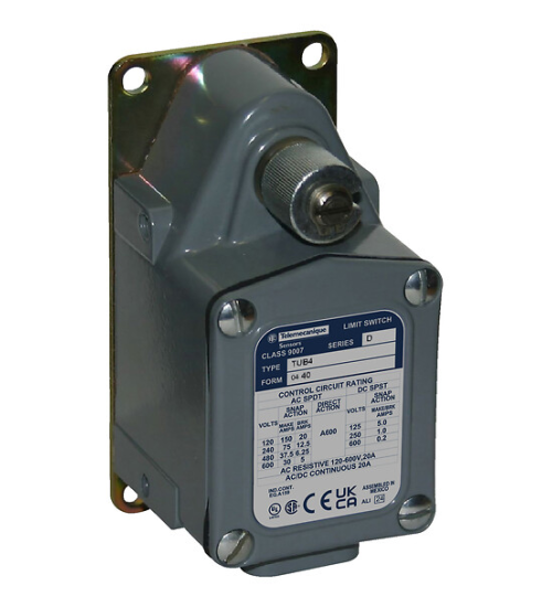 9007TUB5 - Limit switch, 9007, 600 VAC 12amp t +options - Telemecanique Sensors