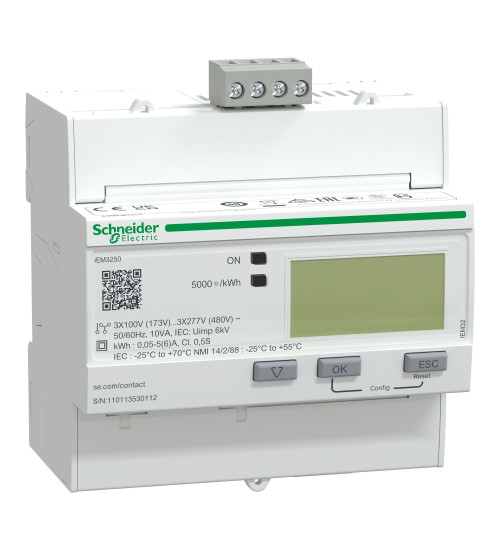 A9MEM3310 - iEM3310 energy meter - 125 A - 1 pulse O - MID AC Schneider Electric