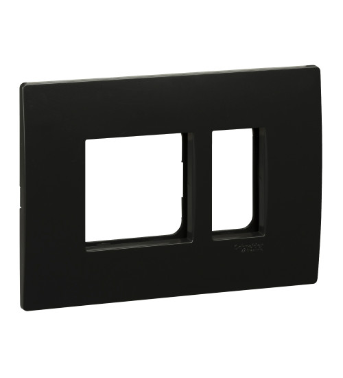 AAKY0803 - Opale cover frame 3 module with fixing frame 3 module CG - Schneider Electric