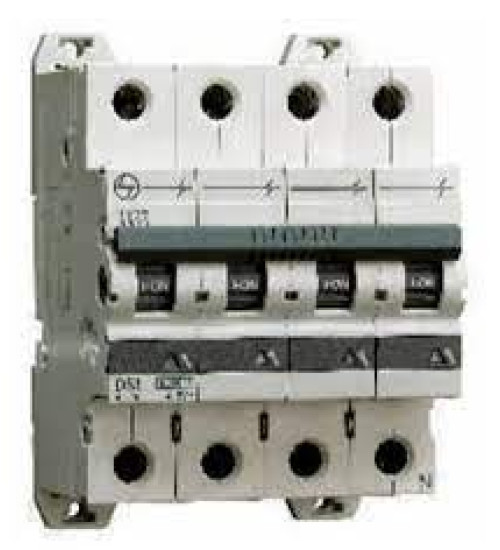 AU10ST0023C - 2A 3P+N 10kA Curve-C Exora MCB - L&T