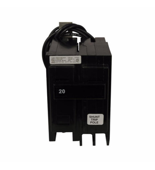 BAB1020S - Cutler-Hammer 20 Amp 1 Pole 240 Volt Miniature Shunt Trip Breaker