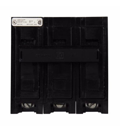 BAB3060HT - Eaton Cutler-Hammer 60 Amp 3 Pole 240 Volt Bolt-On Molded Case Circuit Breaker