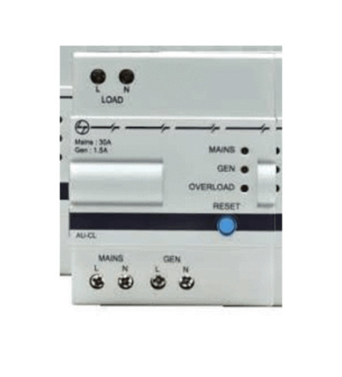 BCL01030015 - 30A/15A, 1PN, 4 Mod, Automatic Changeover Current Limiter - L&T