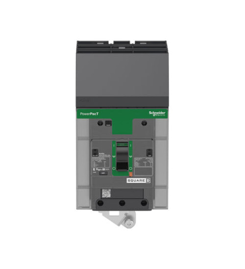 Square D BDA36125 - Circuit breaker, PowerPacT B, 125A, 3 pole, 600Y/347VAC, 14kA, I - Line, thermal magnetic, 80%, ABC | Schneider Electric