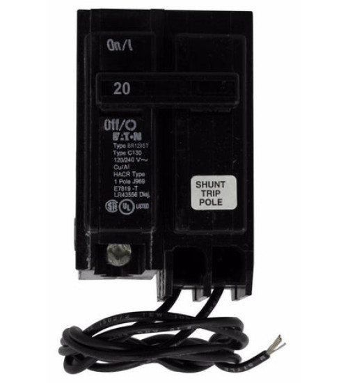 BR120ST - Eaton Cutler-Hammer 20 Amp 1 Pole 240 Volt Molded Case Circuit Breaker