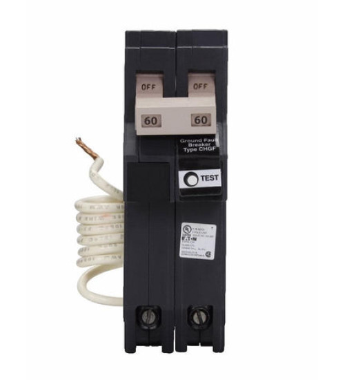 CH260GFT - Eaton - 60 Amp Ground Fault Circuit Breaker