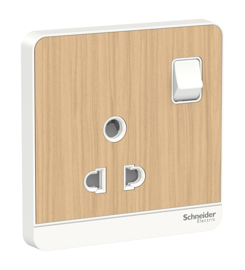E8315_6_LW - 6A 2/3 Pin Switched Socket | Schneider Electric