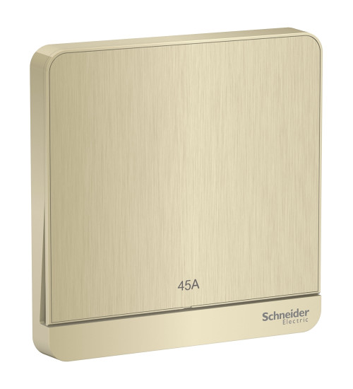 E8331D45N_GH_G8 - AvatarOn, switch, 45A, 250V, 2P, LED, Metal Gold Hairline - Schneider Electric