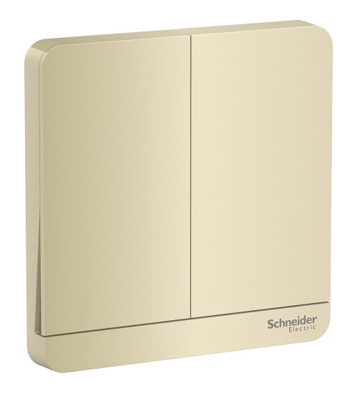 E8332L1_WD_G8 - 16AX 250V 2 Gang 1 Way Switch | Schneider Electric