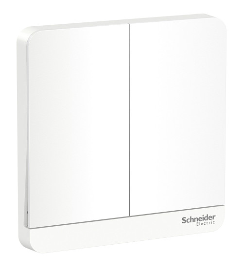 E8332L1_WE_G8 - 16AX 250V 2 Gang 1 Way Switch | Schneider Electric