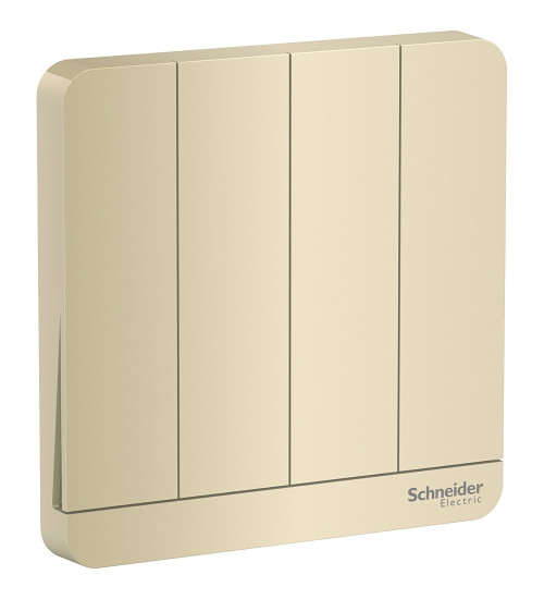 E8334L2_WG_G8 - 16AX 250V 4 Gang 2 Way Switch | Schneider Electric