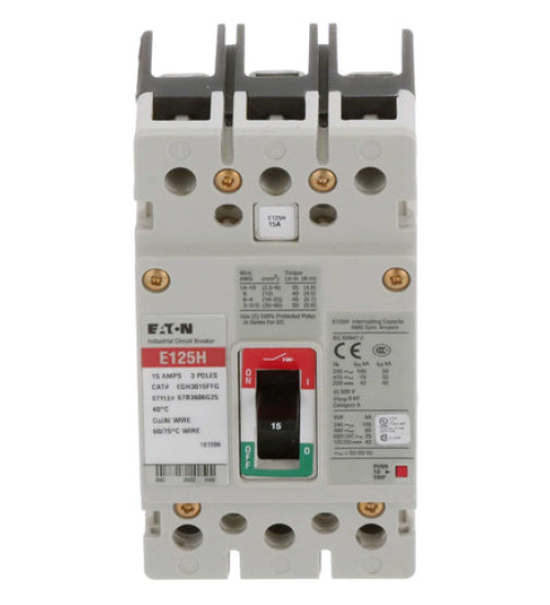 EGH3015FFG - Eaton - Molded Case Circuit Breaker
