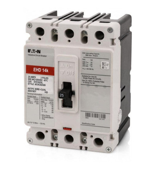 EHD3025 - Eaton - Molded Case Circuit Breaker