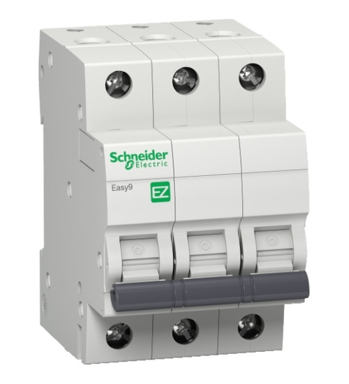 EZ9F76320 - miniature circuit breaker, Easy9, 3P, 20A, C, curve, 6000A - Schneider Electric