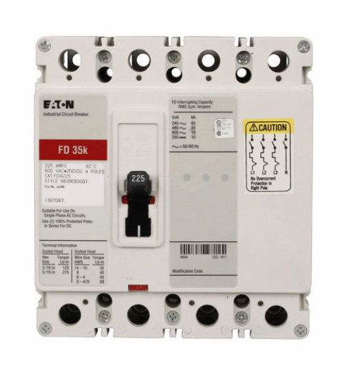 FD4225 - Eaton - Molded Case Circuit Breaker