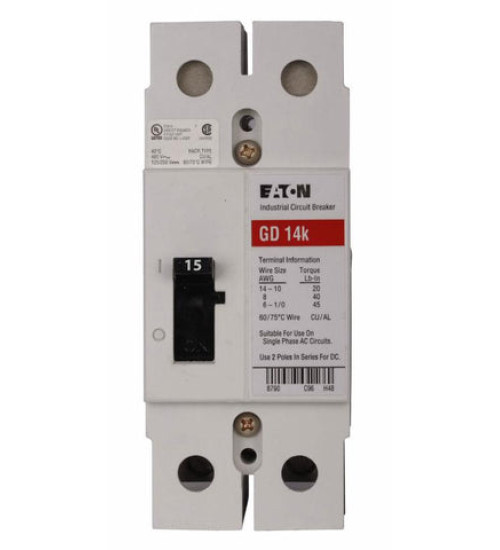 GD2015 - Eaton - Molded Case Circuit Breaker