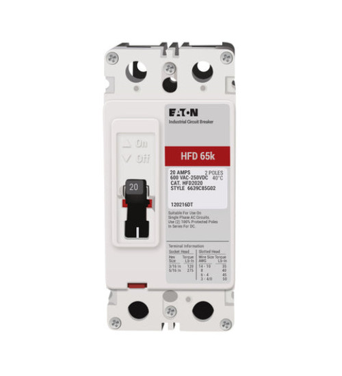 HFD2020 - Eaton - Molded Case Circuit Breaker