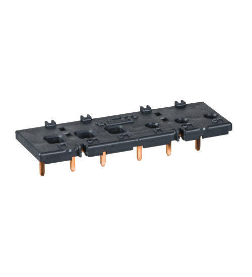 LAD9V5 - Set of power connections, parallel busbar, for 3P reversing contactors assembly, LC1D09-D38 screw clamp terminals AC Schneider Electric