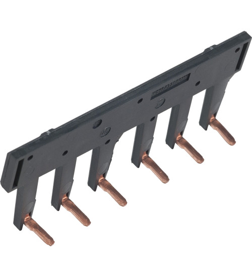 LAD9V6 - Set of power connections, inversing busbar, for 3P reversing contactors assembly, LC1D09-D38 screw clamp terminals AC Schneider Electric