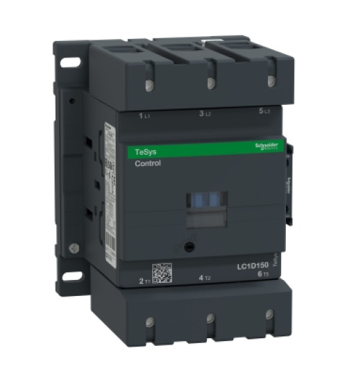 LC1D150MD - TeSys D contactor - 3P(3 NO) - AC-3 - <= 440 V 150 A - 220 V DC standard coil - Schneider Electric