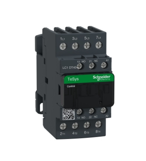 LC1DT40F7 - TeSys D contactor - 4P (4NO) - AC - 1 - <=440V40A - 110V AC 50/60Hz coil AC Schneider Electric
