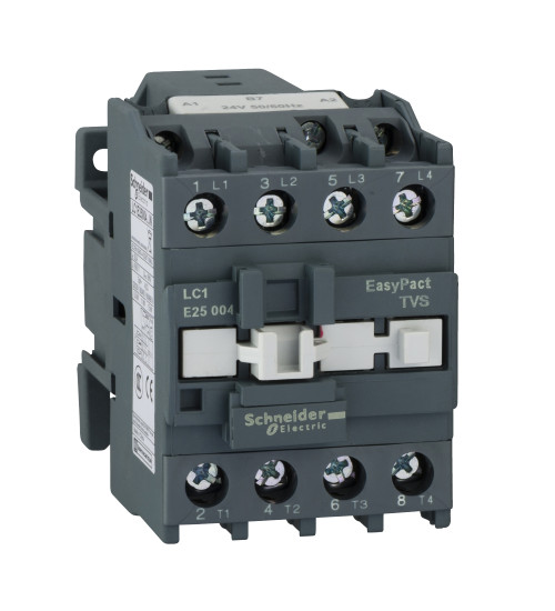 LC1E32004N5WBIN - Easy TeSys contactor 4P CTR 16A AC1(4NO)415V 50Hz WB - Schneider Electric