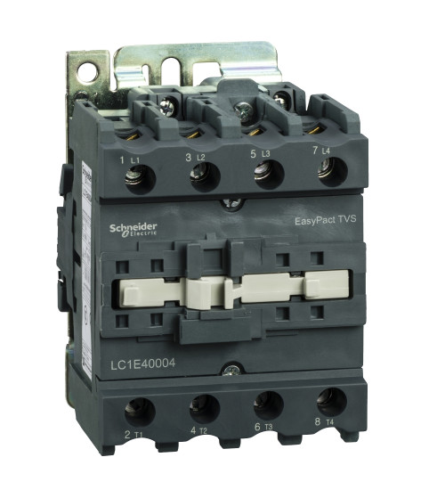 LC1E40004M5WBIN - Easy TeSys contactor 4P CTR 25A AC1(4NO)220V 50Hz WB AC Schneider Electric