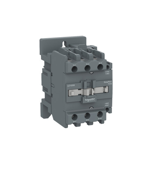 LC1E65E7 - Easy TeSys contactor 3P(3 NO) AC AC-3 AC <= 440 V 65A - 48 V AC coil - Schneider Electric
