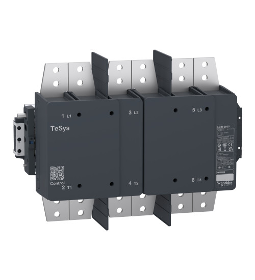 LC1F2600MD - TeSys F Contactor - 3P (3 NO) - AC1 - <= 1000 V AC 2600 A - coil 220 V DC - Schneider Electric