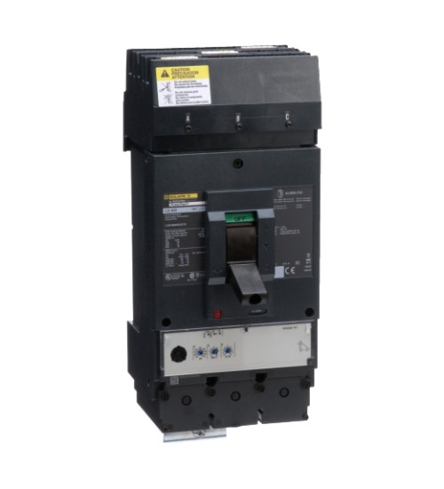 Square D LGA36400U31X - Circuit breaker, PowerPacT L, 400A, 3 pole, 600VAC, 18kA, I-Line, Micrologic 3.3, 80%, ABC - Schneider Electric