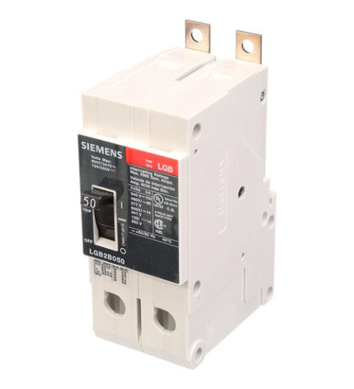 LGB2B090B - Circuit Breaker LGB LGB2B090B Certification acc. UL489 2 Pole; Rated current lN=90A max. voltage 600Y/347V AC NEMA rating 65kA @ 480Y/277V NEMA rating 14kA @ 600Y/347V load lugs included - Siemens