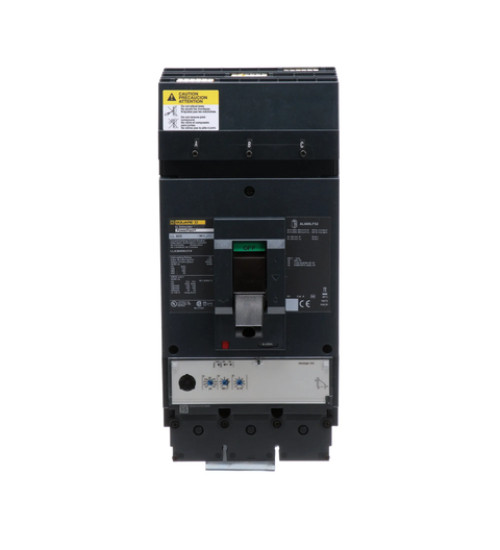 Square D LLA36400U31X - Circuit breaker, PowerPacT L, 400A, 3 pole, 600VAC, 50kA, I - Line, MicroLogic 3.3, 80%, ABC | Schneider Electric