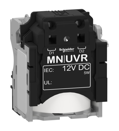 LV429402 - MN under voltage release, Compact NSX, PowerPact Multi standard, EasyPact CVS, r at ed voltage 12VDC AC Schneider Electric