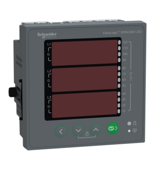 METSEEM6436HCLRS10 - CONZERV EM6436H VAF PF P&E RS485 CL 1.0 - Schneider Electric
