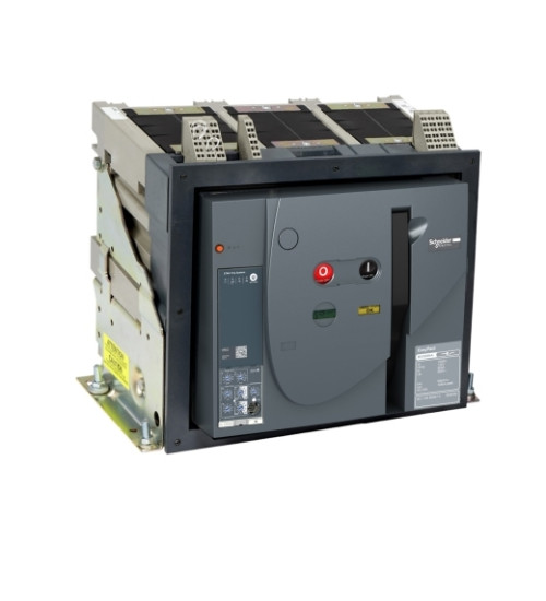 MVS12N3NF6L - EP MVS CB 1250A 50kA 3P EF 240VAC ET6 fixed electrical circuit breaker - Schneider Electric
