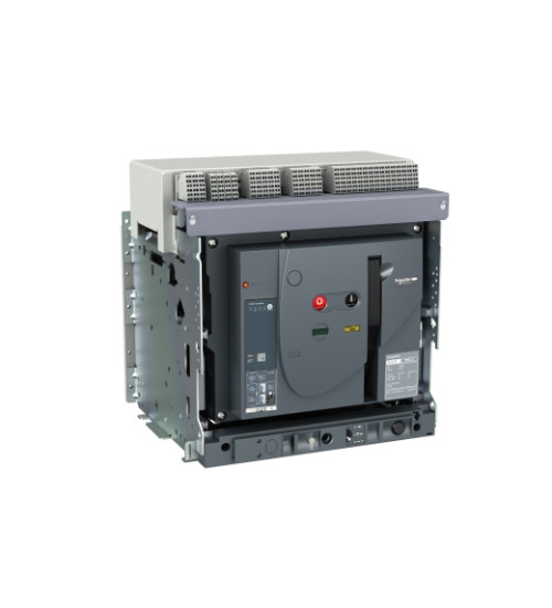 MVS16N3NW6L - EP MVS CB 1600A 50kA 3P EDO 240VAC ET6 drawout electrical circuit breaker - Schneider Electric